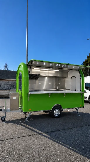 Remorque XL-340 en vert vif