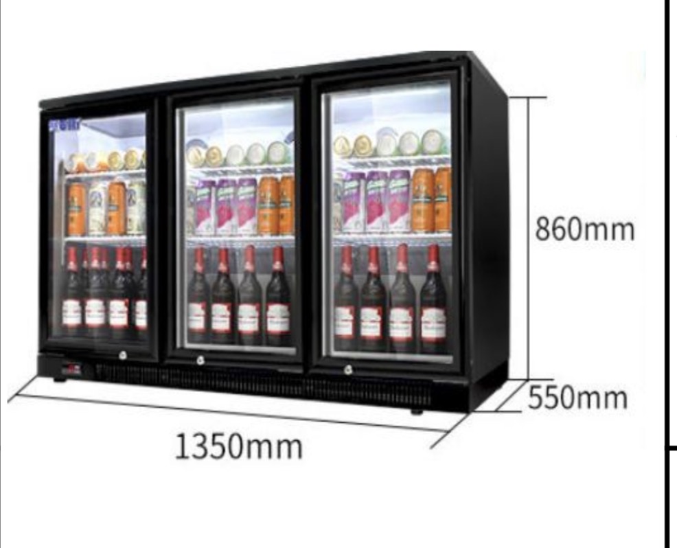 Frigo bar 3 portes